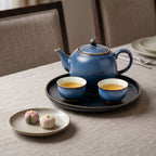 Speckled Lapis Ceramic Tea Set